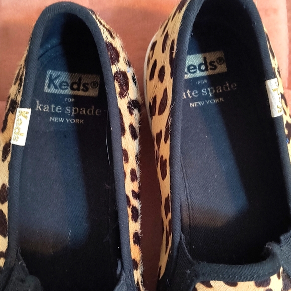 Keds x Kate Spade Leopard Slip-ons size 8 - Picture 4 of 5
